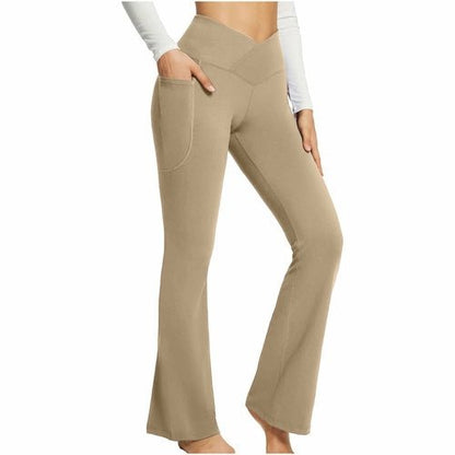 High Waist Slim yoga Fitness Pants - Busy Bee Bazaar