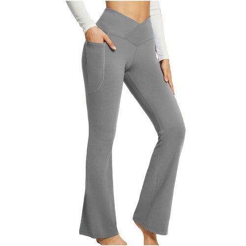 High Waist Slim yoga Fitness Pants - Busy Bee Bazaar