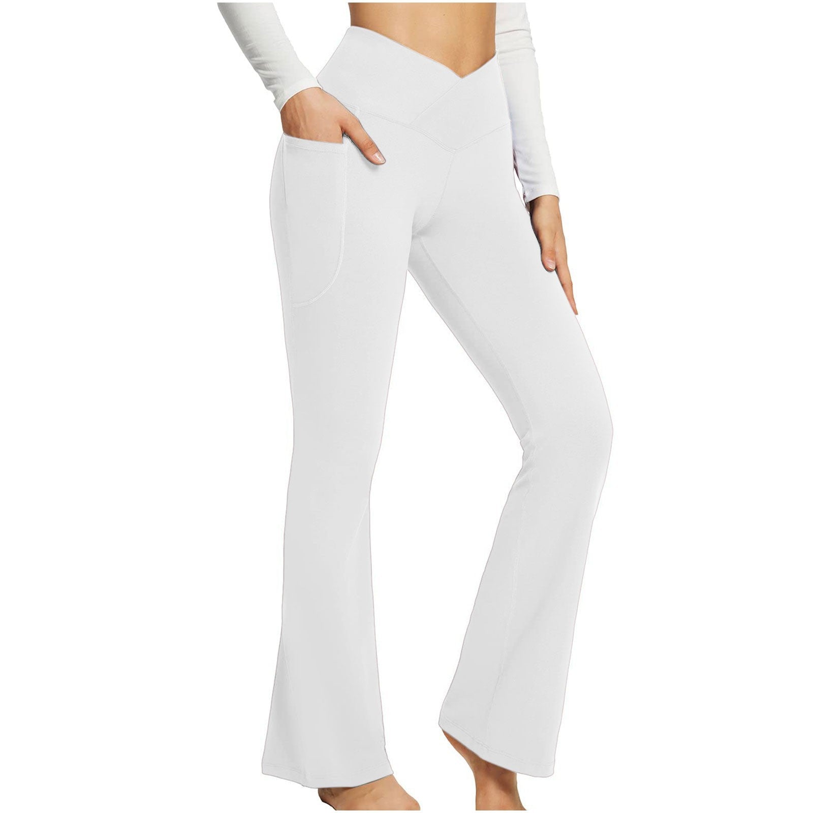 High Waist Slim yoga Fitness Pants - Busy Bee Bazaar