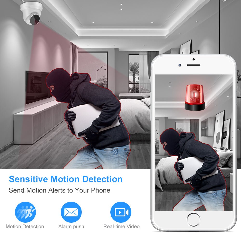 IP WiFi Camera Baby Monitor Home Security Camera - Busy Bee Bazaar