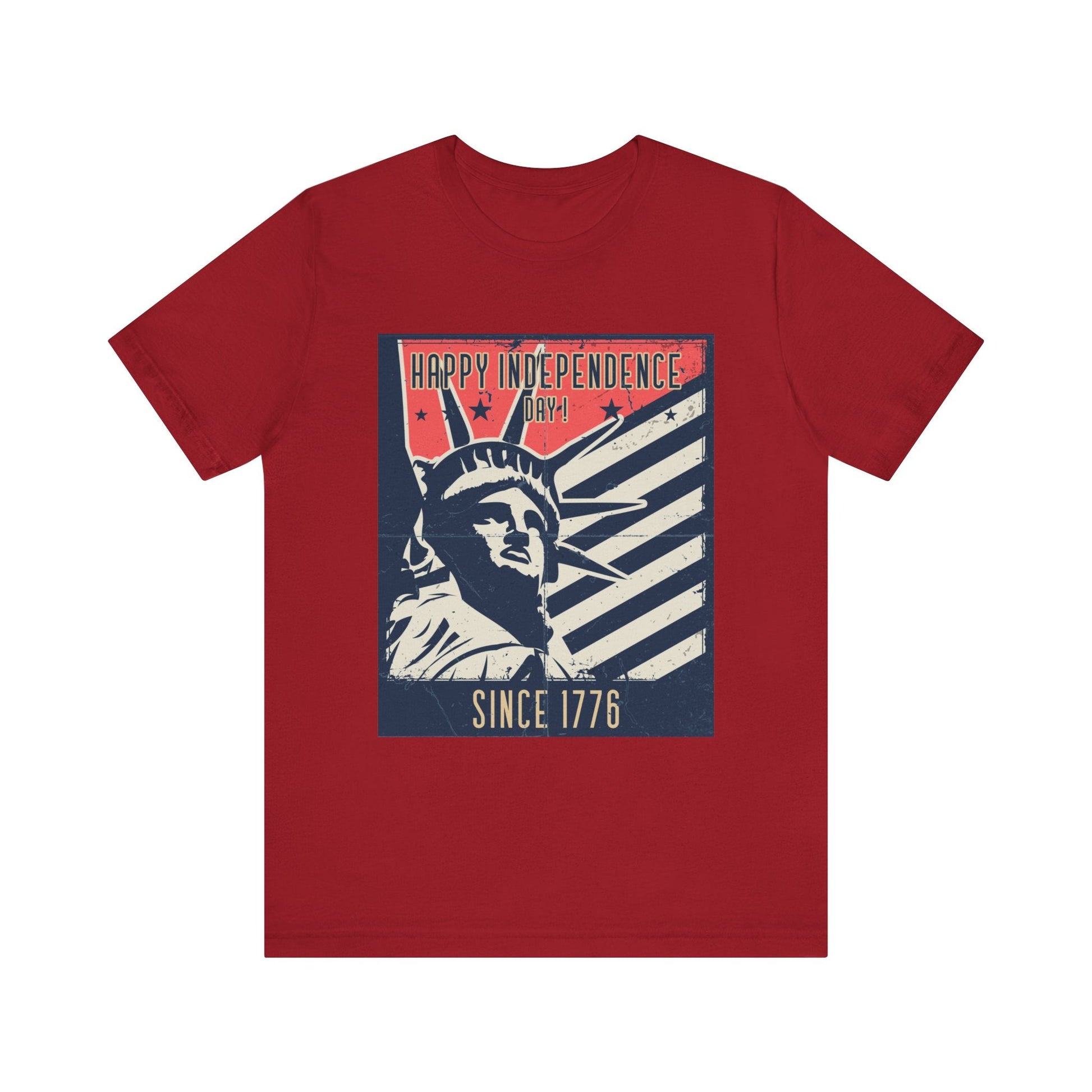Lady Liberty 4th of July Unisex Jersey Short Sleeve Tee - Busy Bee Bazaar