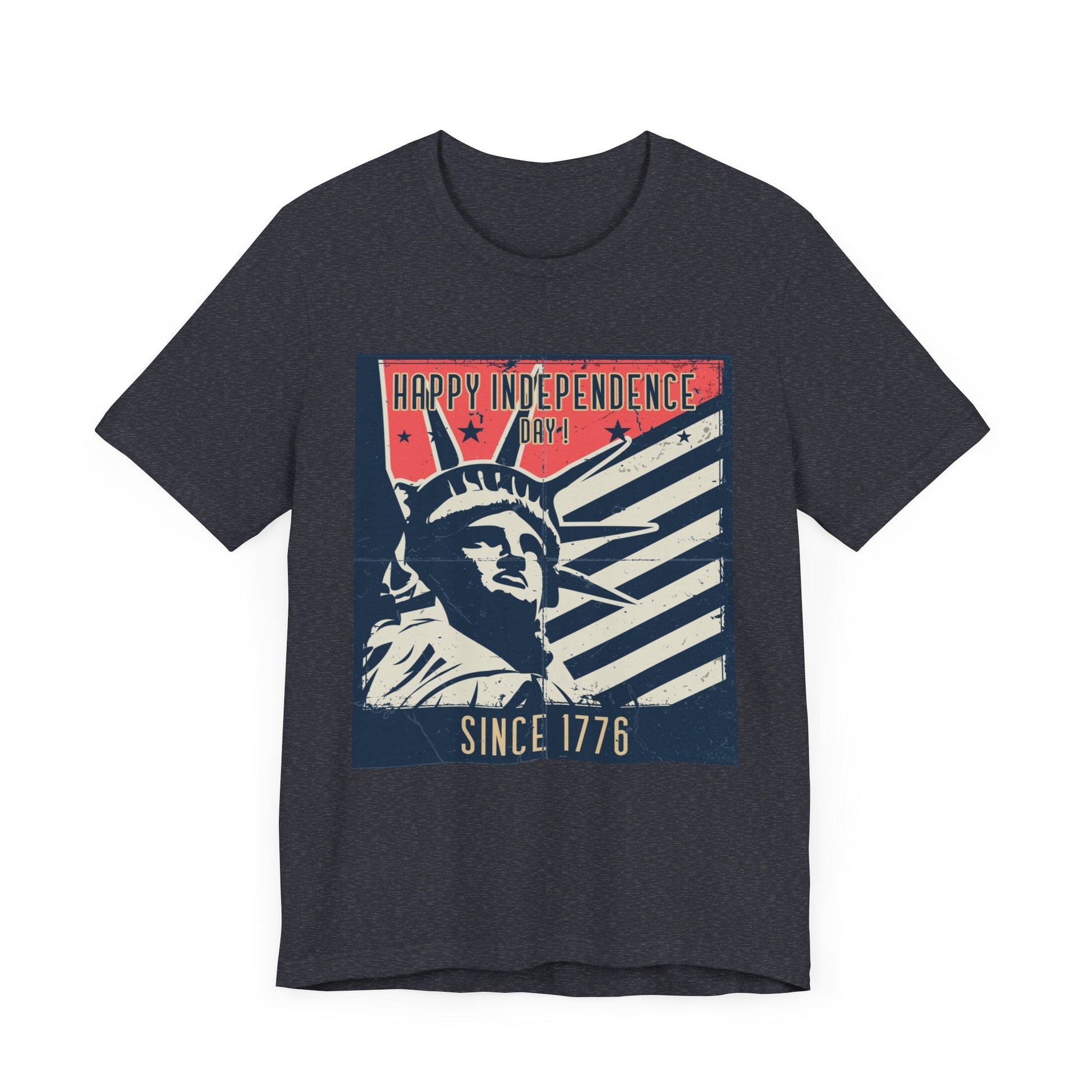 Lady Liberty 4th of July Unisex Jersey Short Sleeve Tee - Busy Bee Bazaar