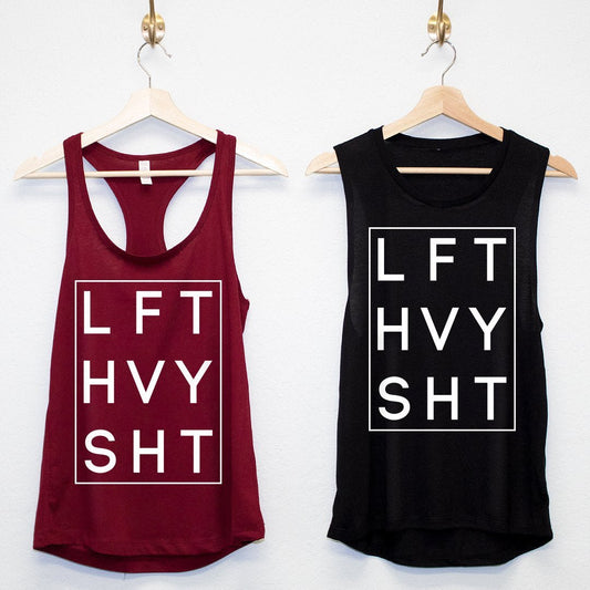 Lift Heavy Workout Tank Top - Pick Style - Busy Bee Bazaar