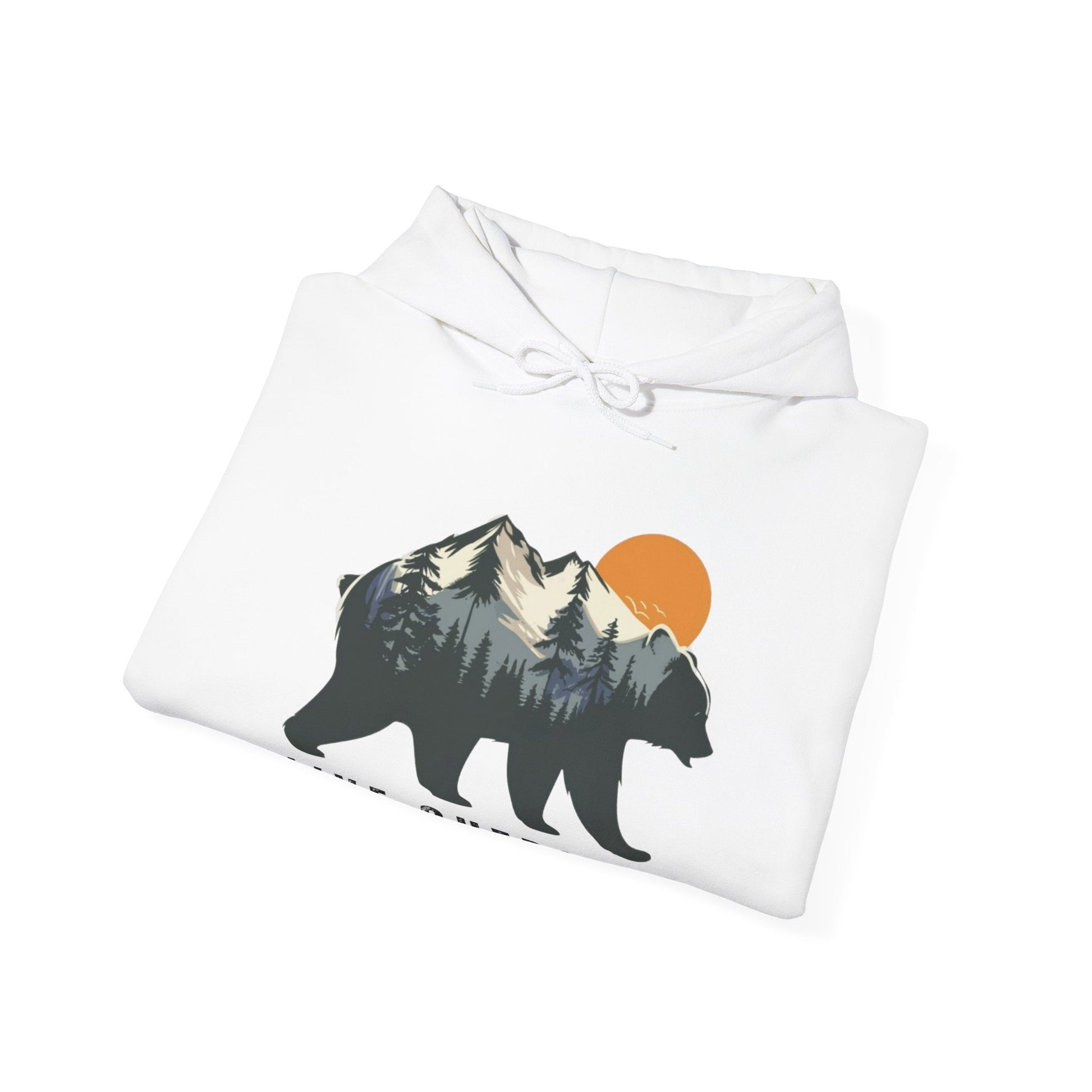 Live Outside Bear in the Mountains hoodie - Busy Bee Bazaar