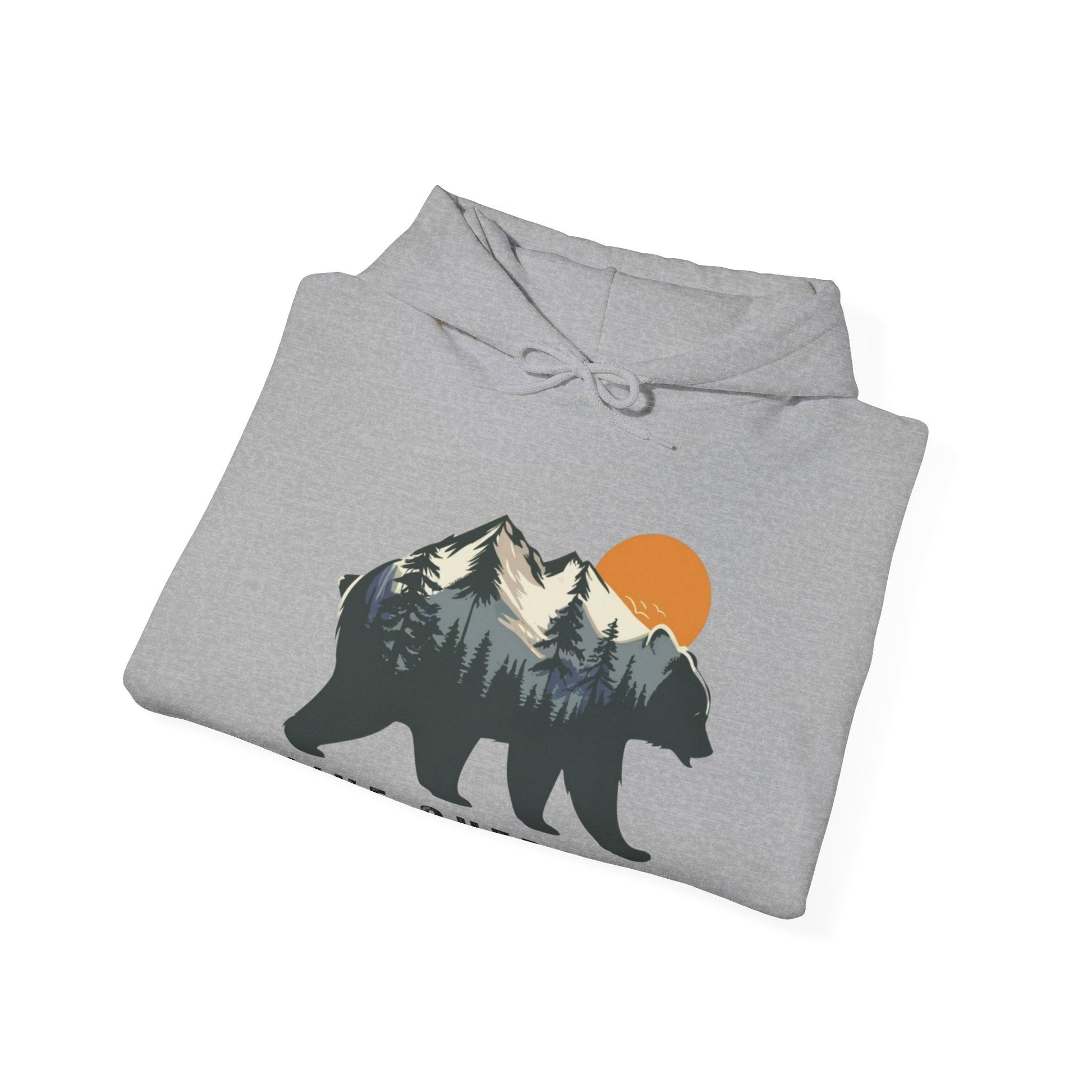 Live Outside Bear in the Mountains hoodie - Busy Bee Bazaar