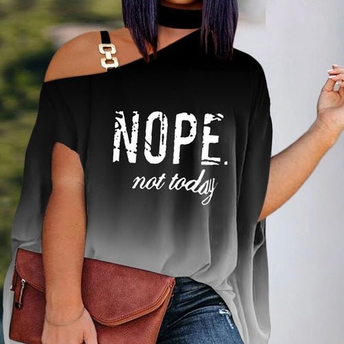 Loose Hollow Out Halter Short Batwing Sleeve Top Blouses Streetwear - Busy Bee Bazaar