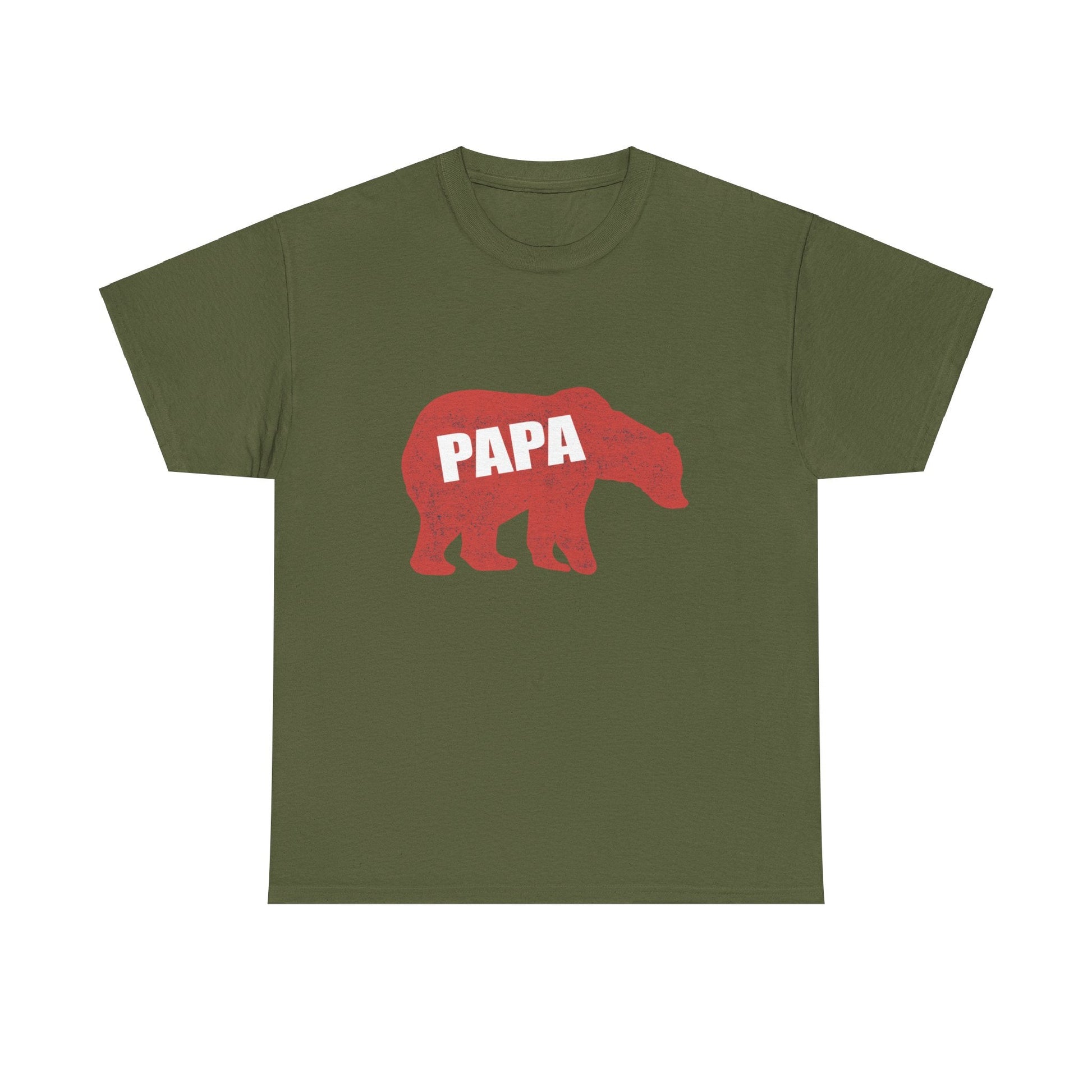 PAPA Bear Unisex Heavy Cotton Tee - Busy Bee Bazaar