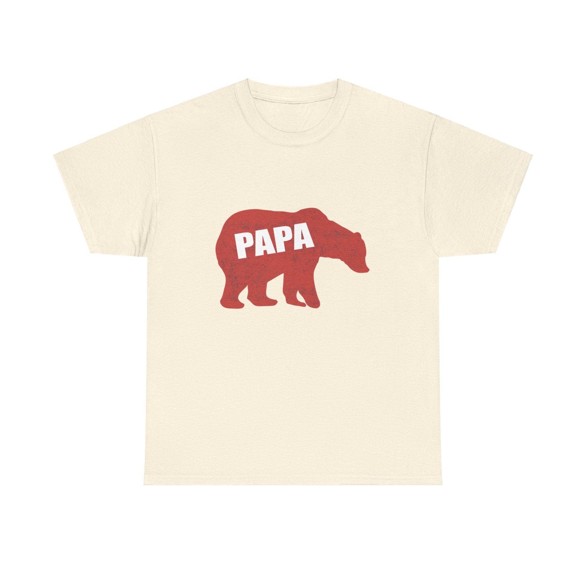 PAPA Bear Unisex Heavy Cotton Tee - Busy Bee Bazaar