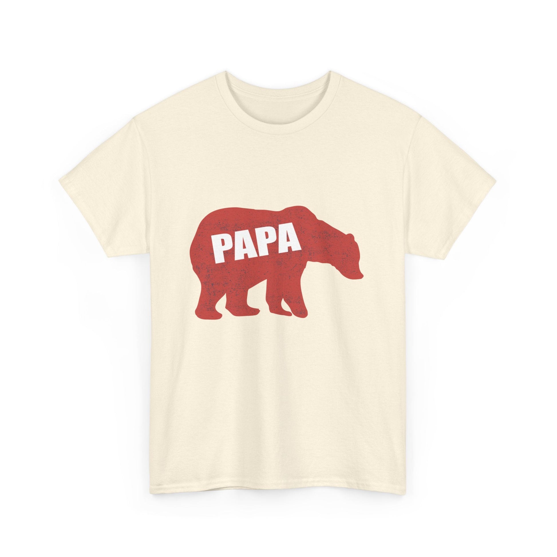PAPA Bear Unisex Heavy Cotton Tee - Busy Bee Bazaar