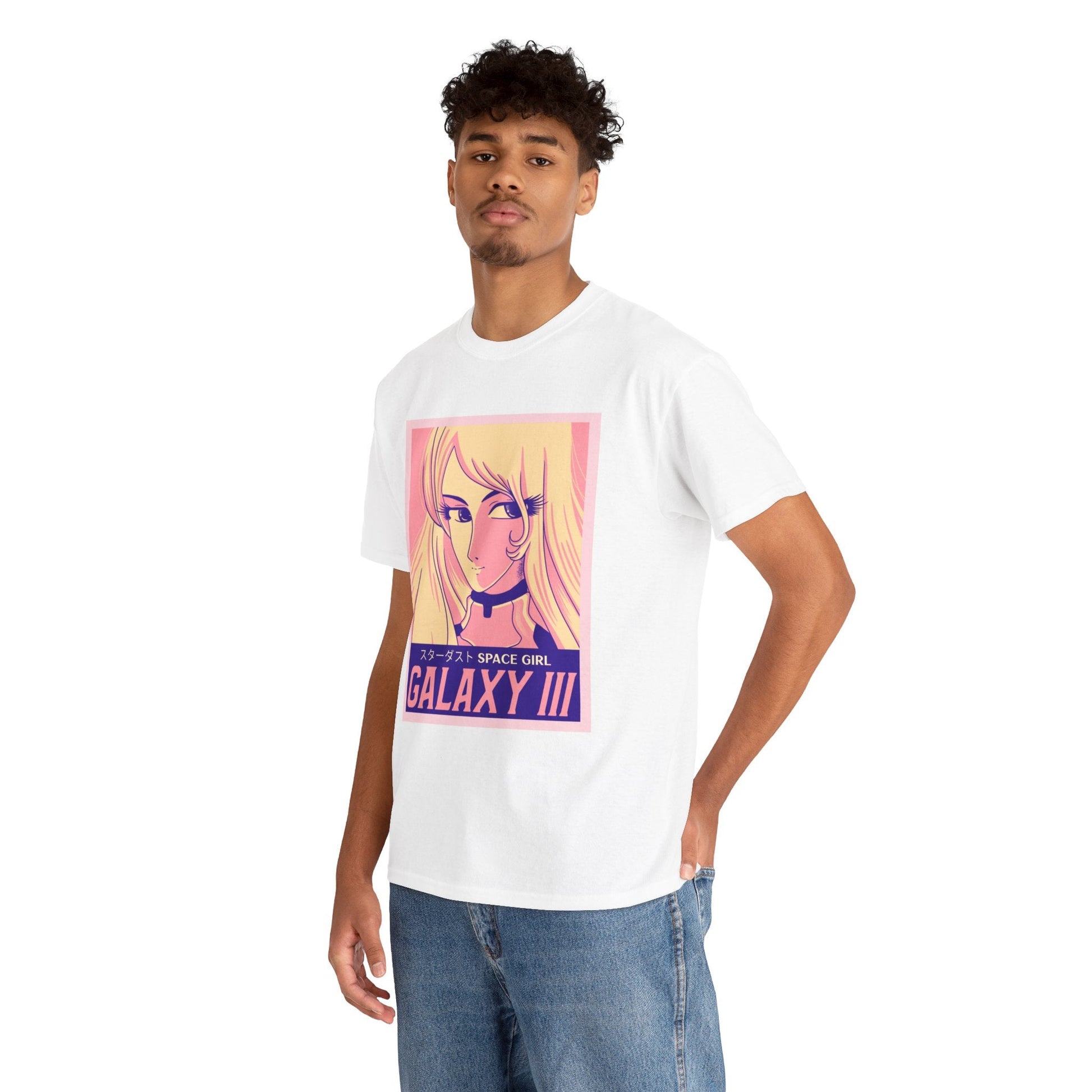 retro anime female character t-shirt - Busy Bee Bazaar