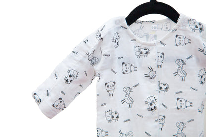 Romper Short Long Sleeve - Busy Bee Bazaar