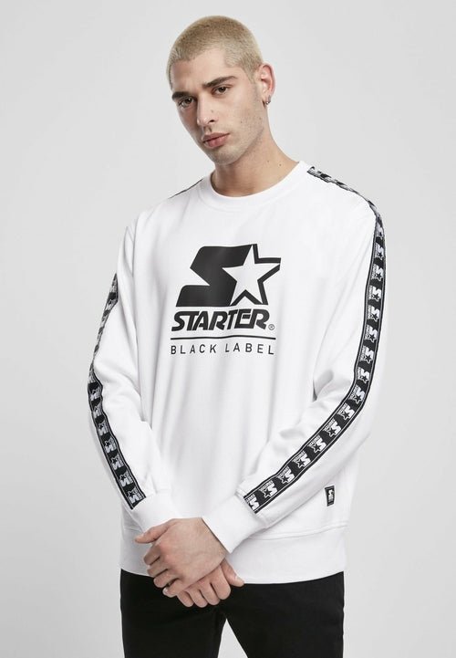 Starter Logo Taped Crewneck - Busy Bee Bazaar