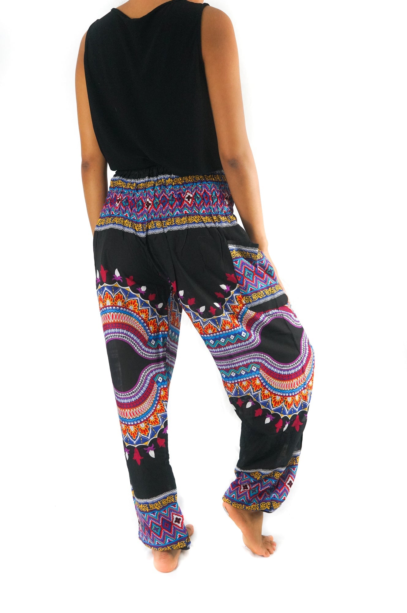 Tribal Harem Pants, Hippie Pants, Boho Pants, Festival Pants - Busy Bee Bazaar