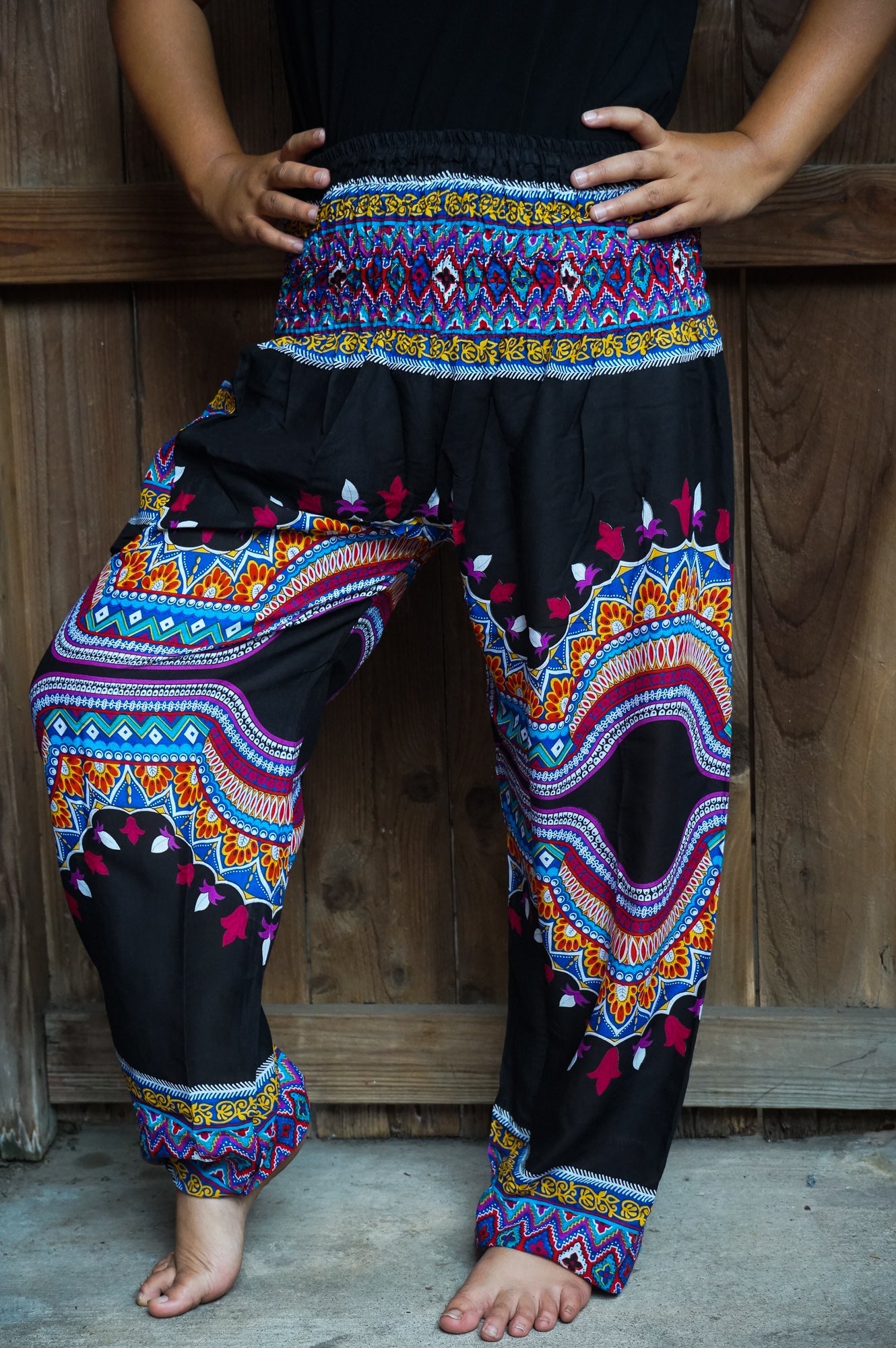 Tribal Harem Pants, Hippie Pants, Boho Pants, Festival Pants - Busy Bee Bazaar