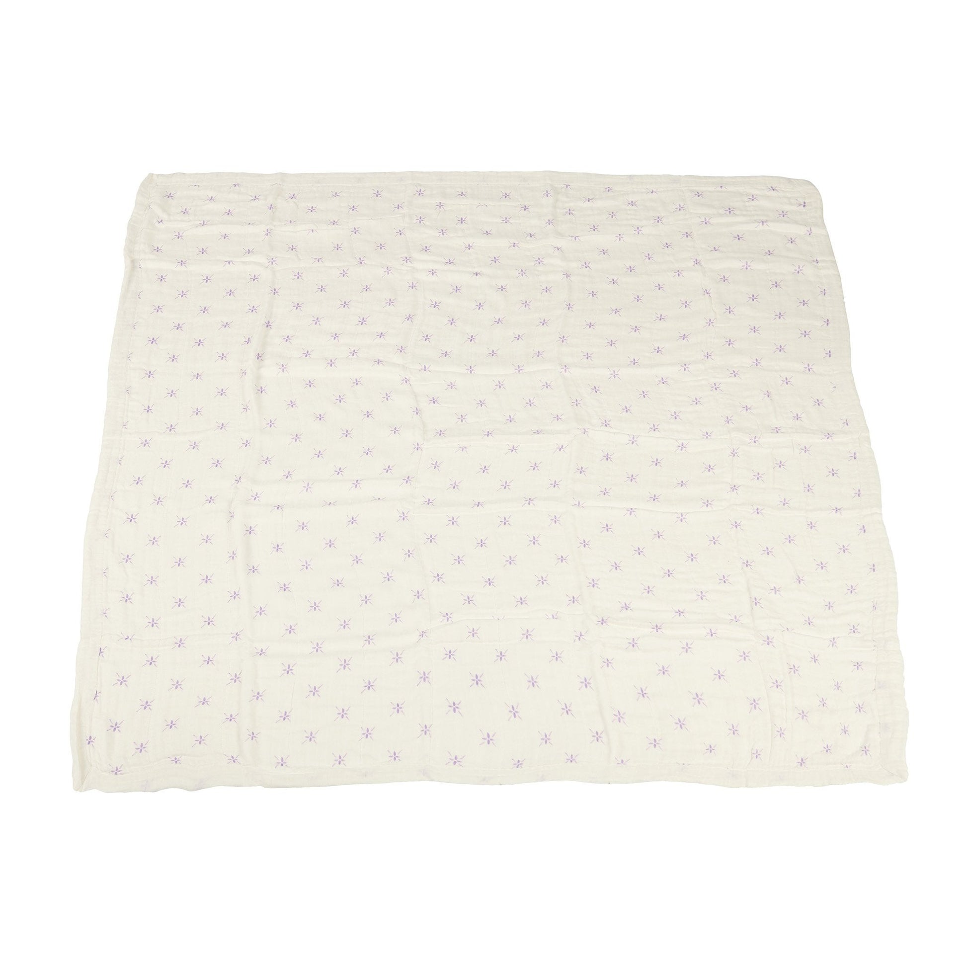 Watercolor Star and White Newcastle Blanket - Busy Bee Bazaar