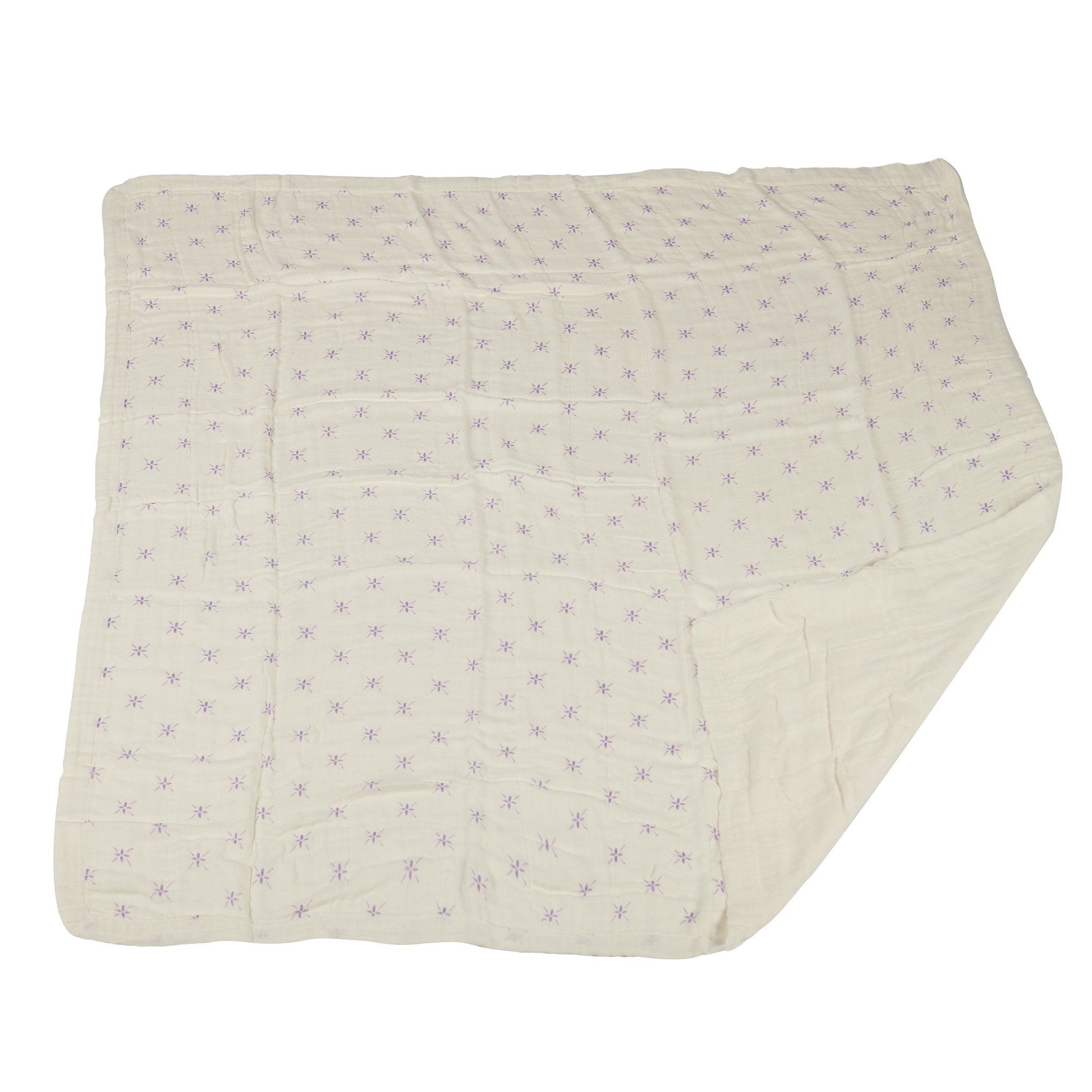 Watercolor Star and White Newcastle Blanket - Busy Bee Bazaar
